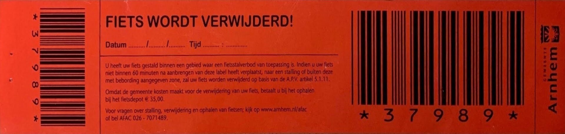 rood label afac