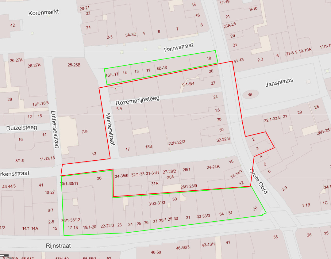 Kaart terugkeerplan