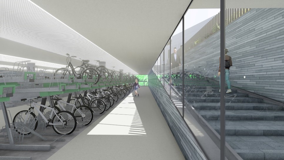 Willemsplein ondergrondse fietsenstalling